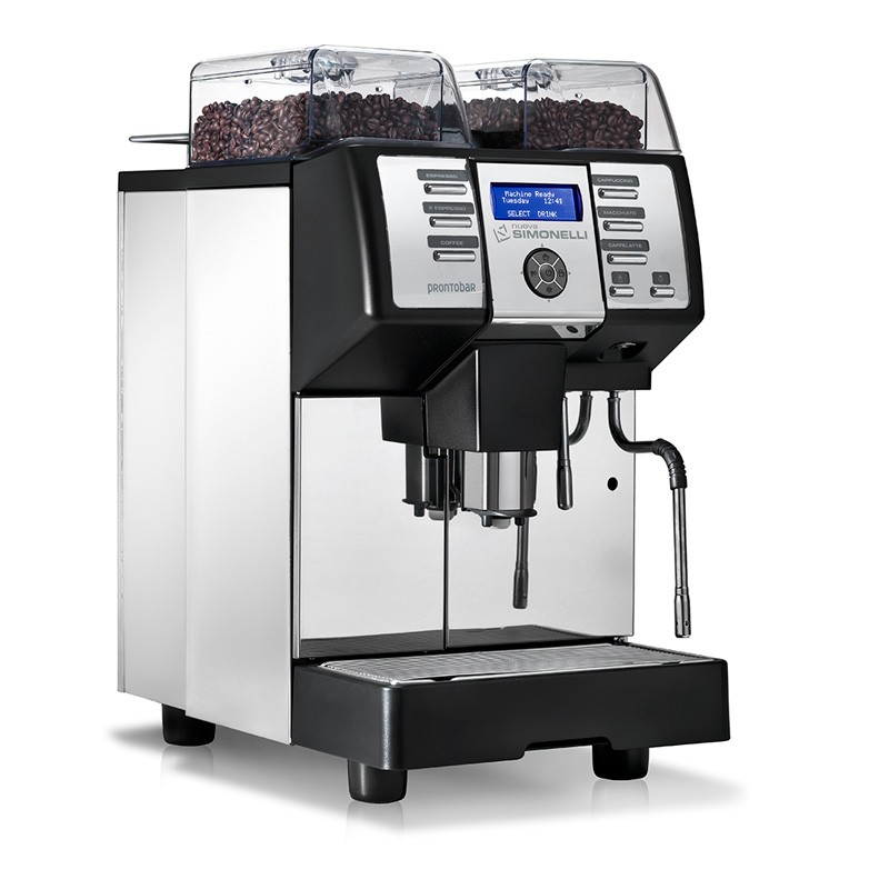 Prontobar America Automatic Espresso Machine Double Hopper with Manual Steam Wand