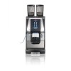 This image is a front view of the ONE Quick Milk espresso machine, 1 group with adjustable height and automatic 1 step dosing controls.